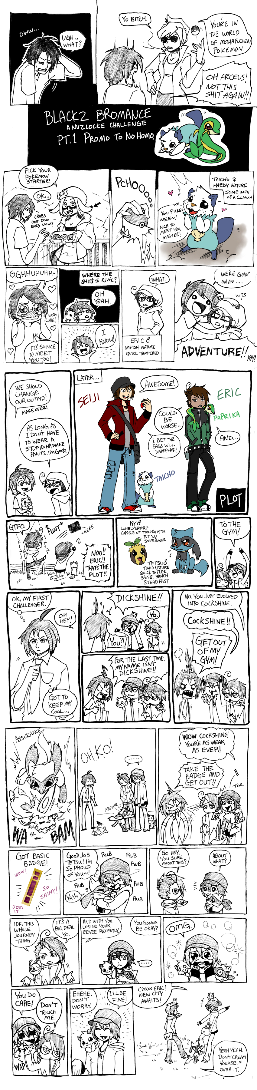 Black2 Bromance: A Nuzlocke Pt.1