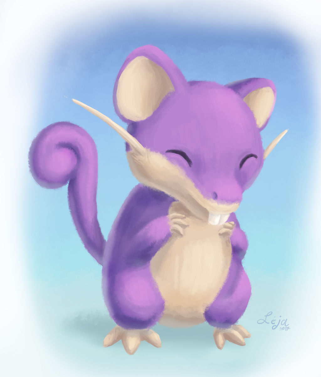 #019 Rattata by Cynderela2001 on DeviantArt