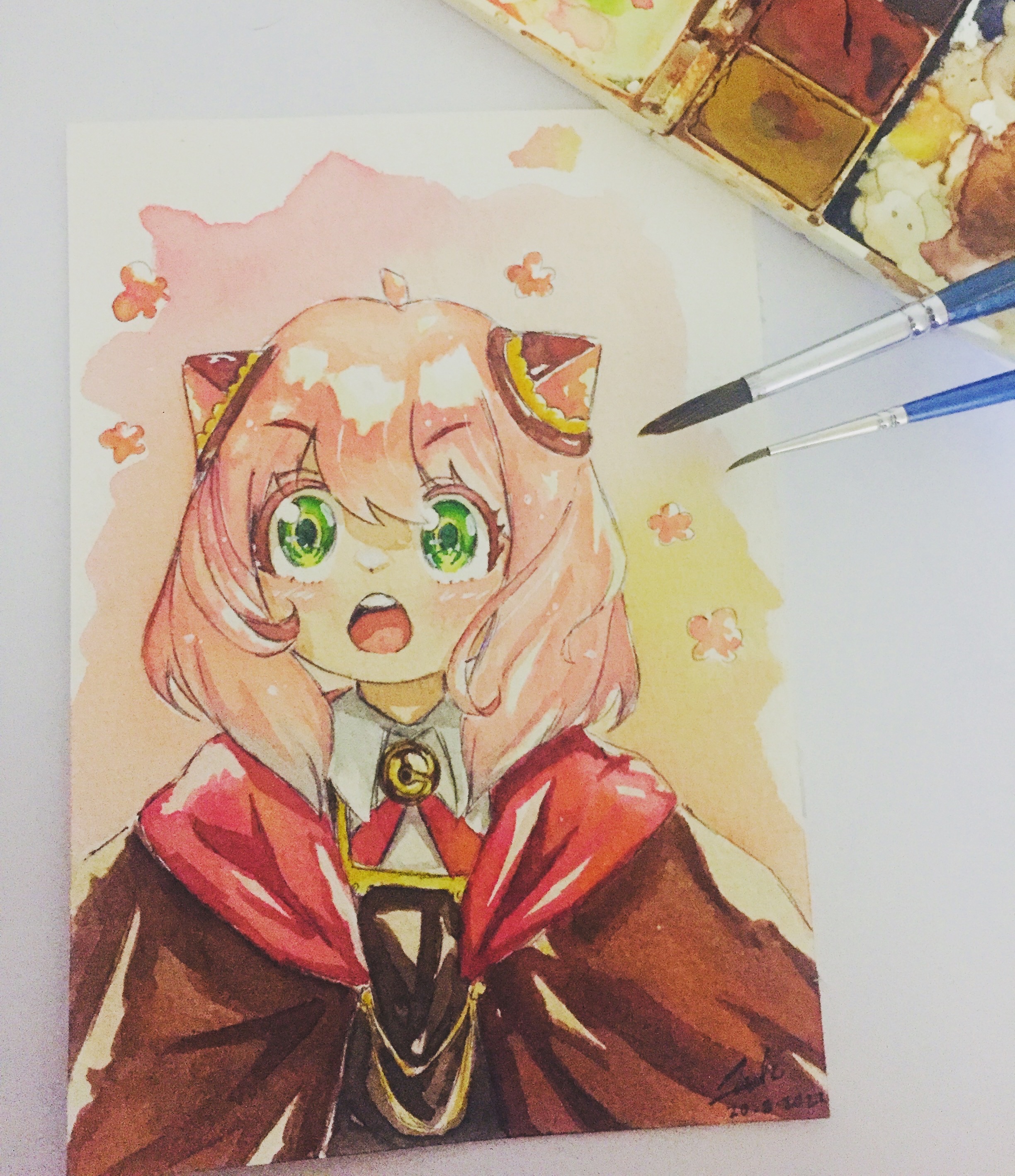 Anya Forger Lettering Anya forger by tongxilim07 on DeviantArt