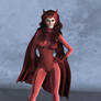 Scarlet Witch in Studio
