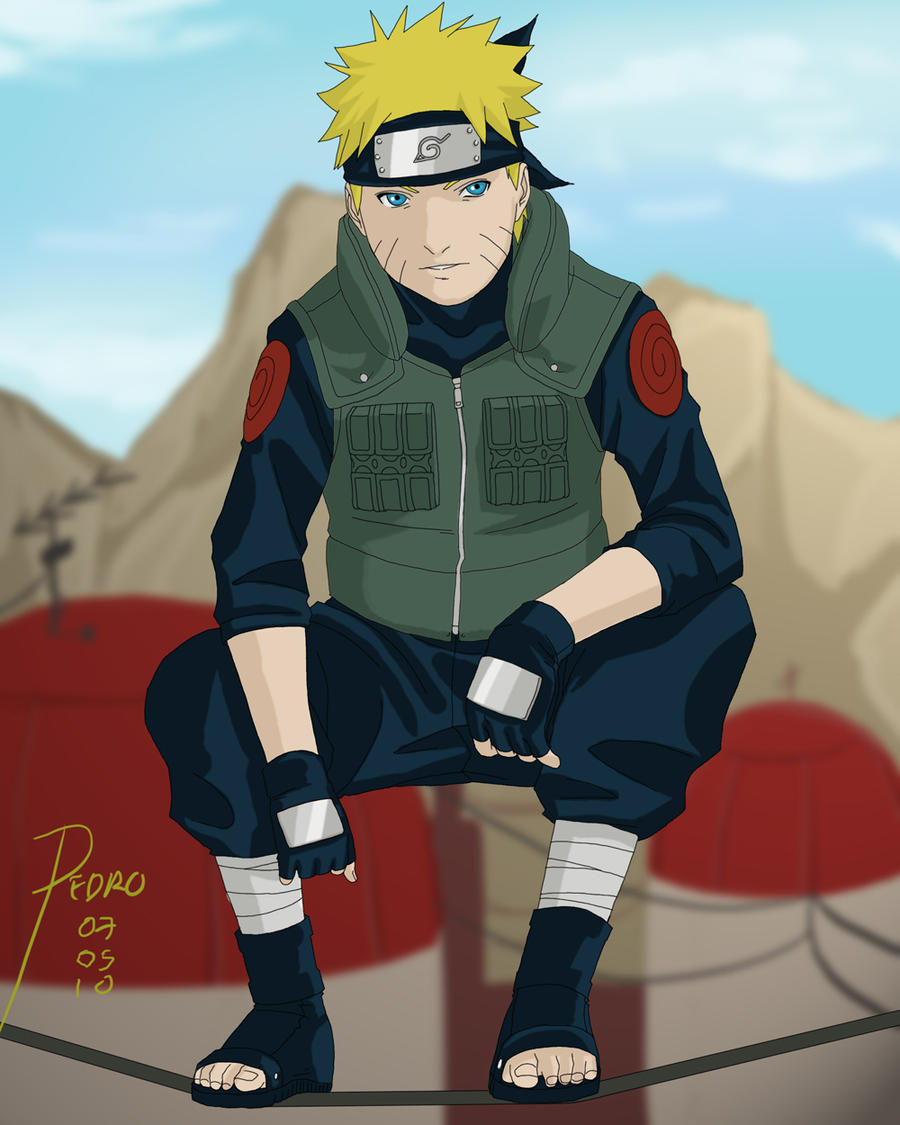 Jounin Naruto by Shun-008 on DeviantArt