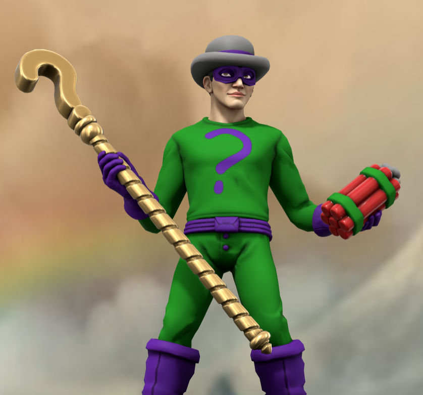 Variant Riddler Classic Riddler by DisorderlyPictures on DeviantArt