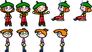 Lucy and Jasmine Sprites