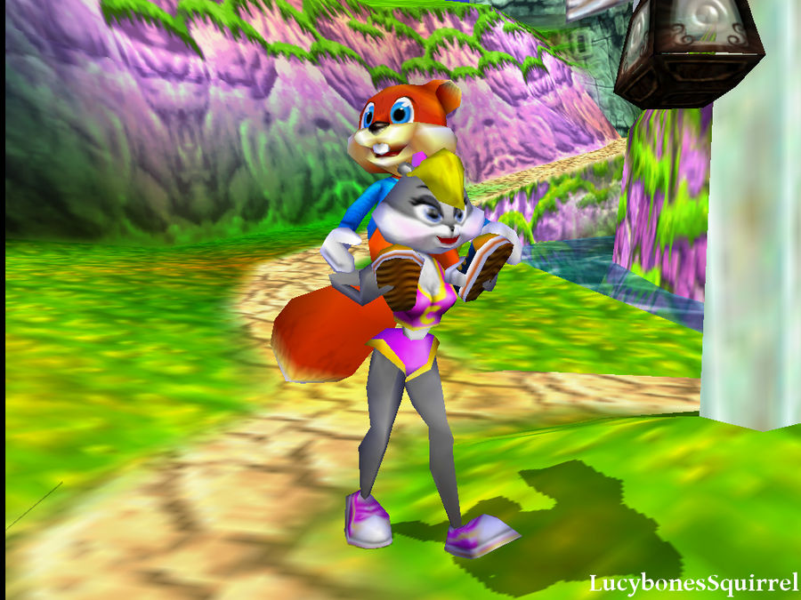 Giving Conker a ride by ConkerGuru on DeviantArt