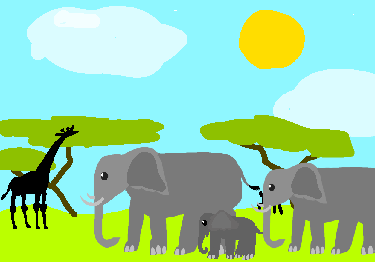 Herd of elephants