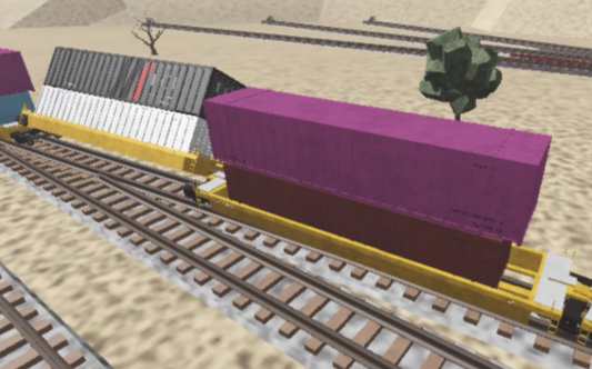 Train derail crash
