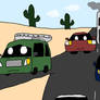 A Dusty highway