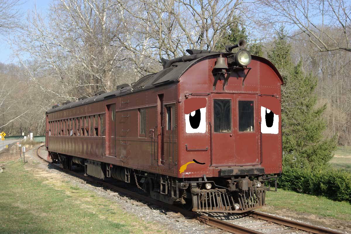 Pennsylvania Railroad doodlebug 4662