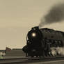 FEC streamliner steam locomotive