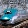 Japanese trains with faces
