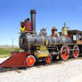 North American steam locomotives with faces