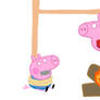 Cooking Peppa pig and George