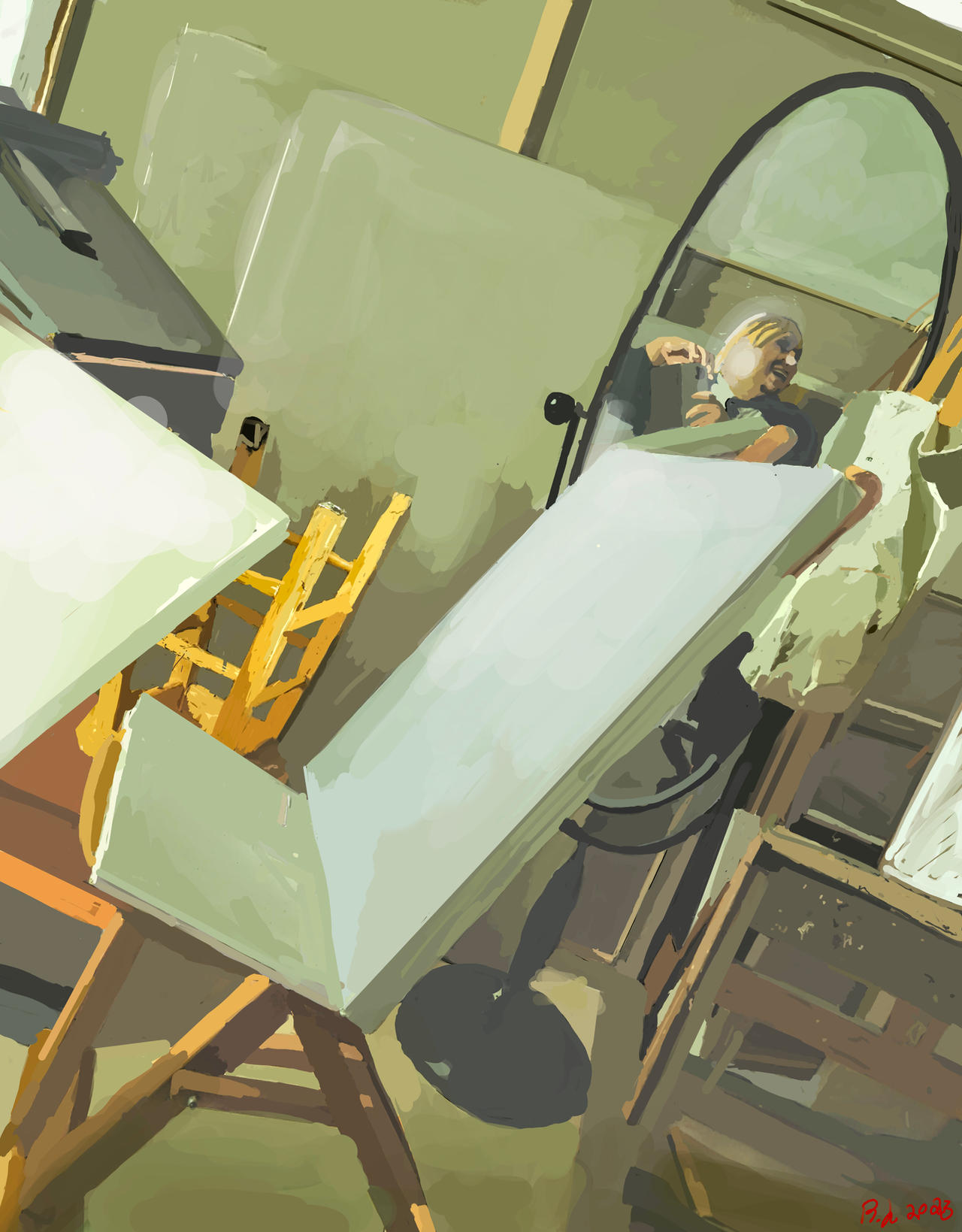 Studnine Deviantart IN THE STUDIO by RonnieLemberger on DeviantArt
