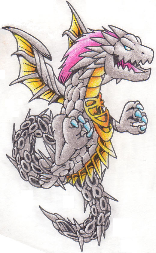 FF5 Shinryu in Color by Neslug on DeviantArt