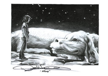 Never Ending Story signed by Noah Hathaway