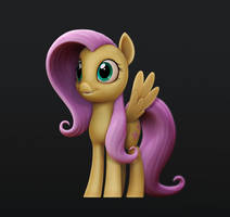 Fluttershy 3D model