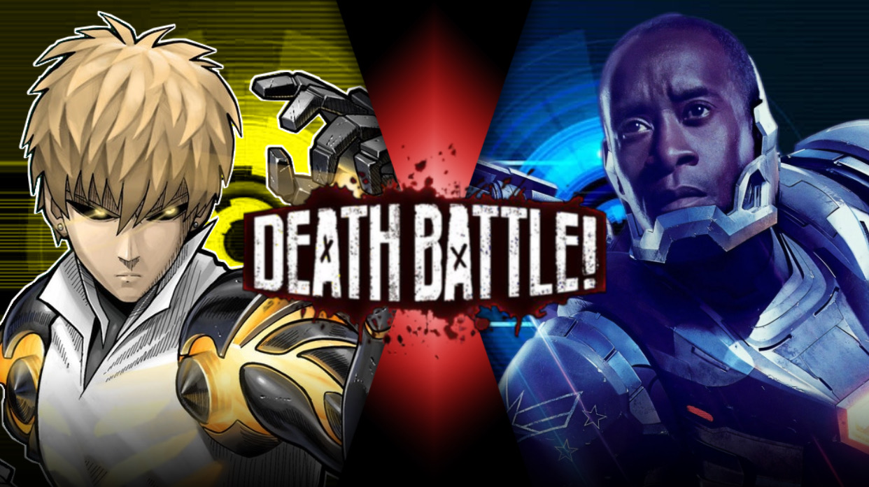 Genos vs War Machine Death Battle #123 by BlackFistsRedBlades on DeviantArt