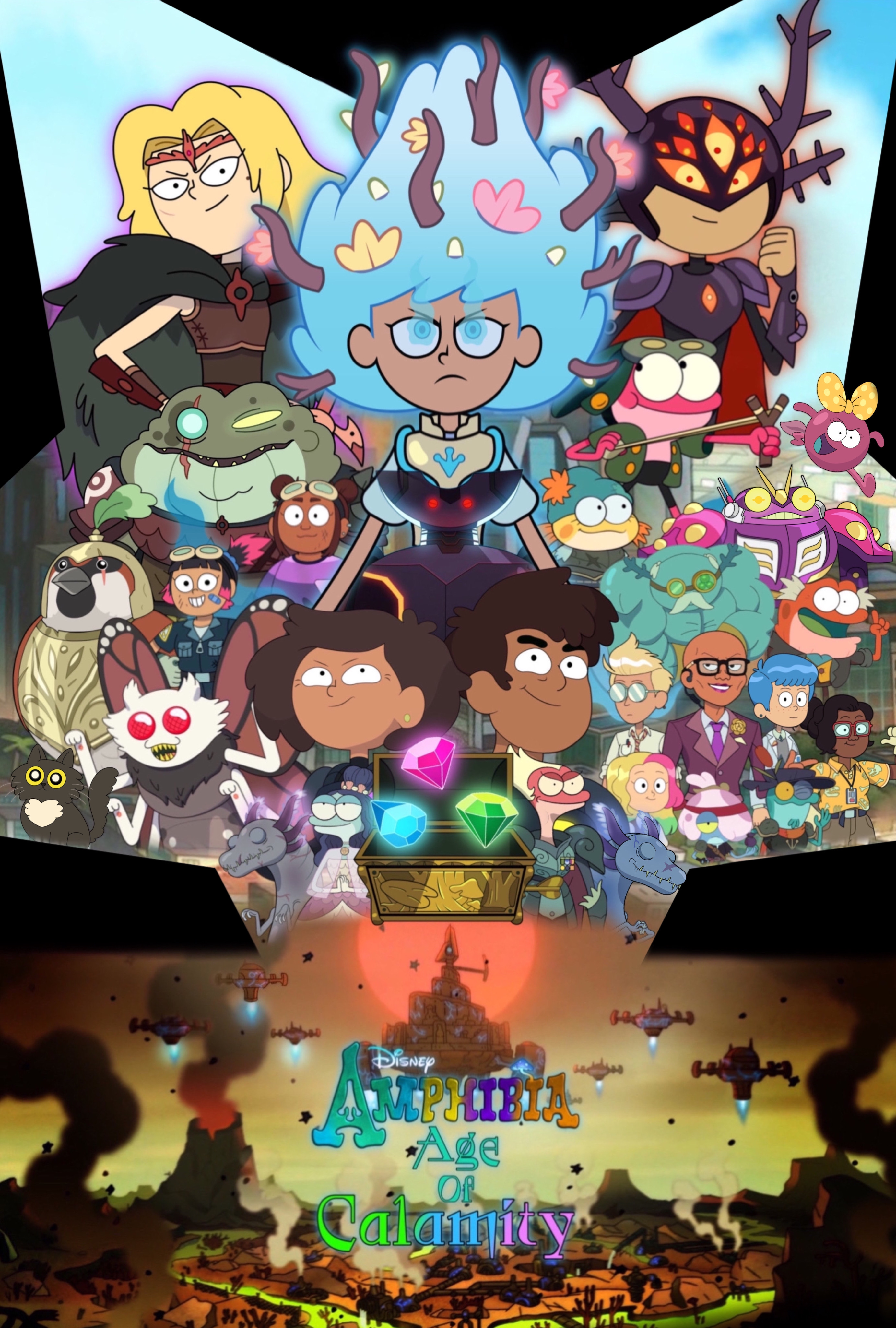 Age of Calamity Poster (Amphibia Version) by Darkvader2016 on DeviantArt