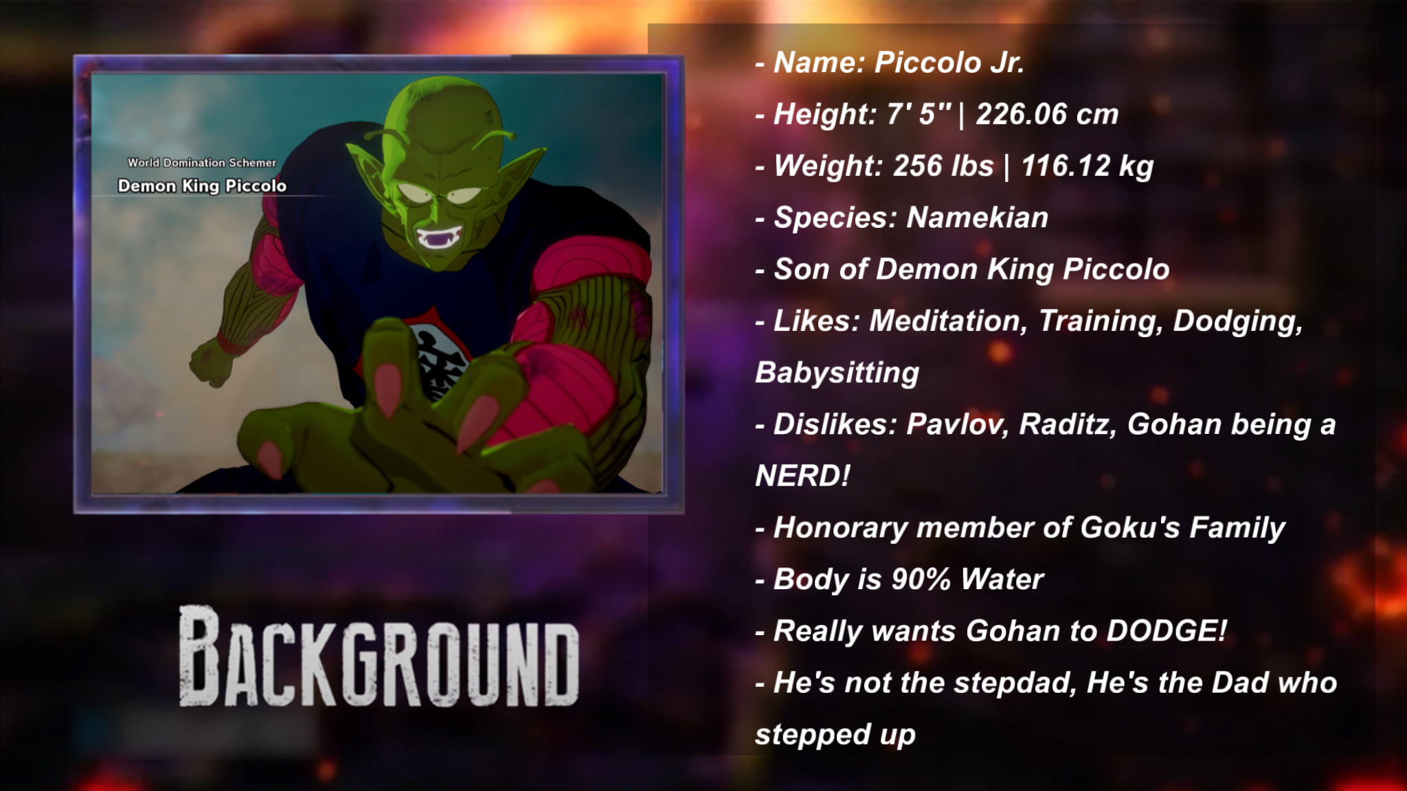 Piccolo - DEATH BATTLE Background Bio by Darkvader2016 on DeviantArt