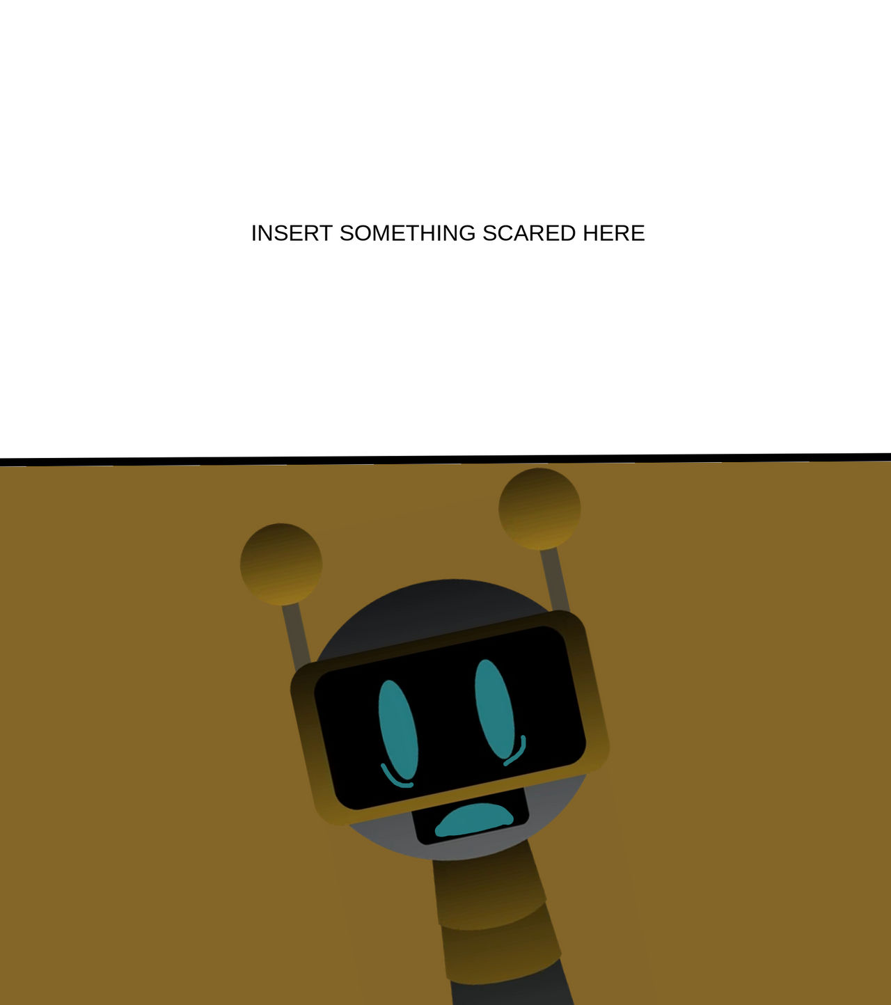 funbot scared at who by madnesscombat709 on DeviantArt