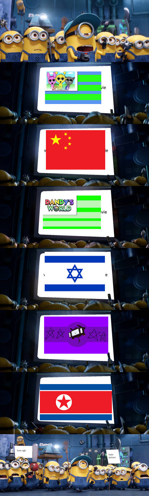 minions dislike 3 bad flag by madnesscombat709 on DeviantArt