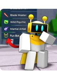 What is that fun bot in roblox by madnesscombat709 on DeviantArt