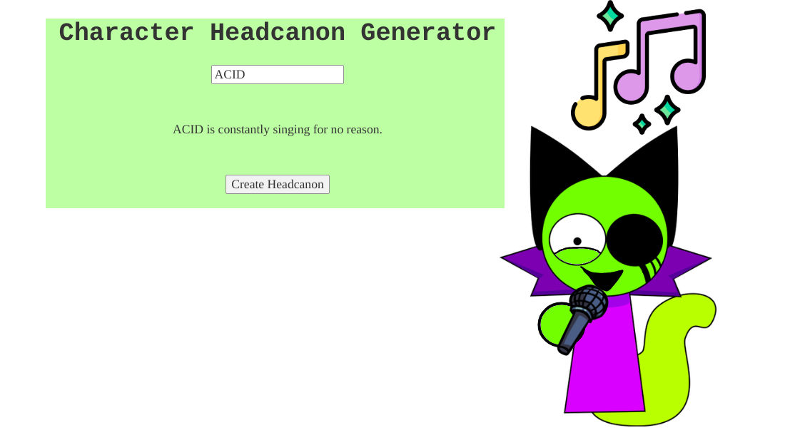 CHG - ACID (sprunki pyramixed) by madnesscombat709 on DeviantArt