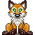 Fox waggy tail icon - free icon