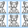 Waggy tail icon cheetah - free template