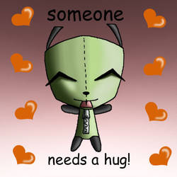 Gir hug.