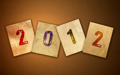 Happy New Year 2012 Wallpaper