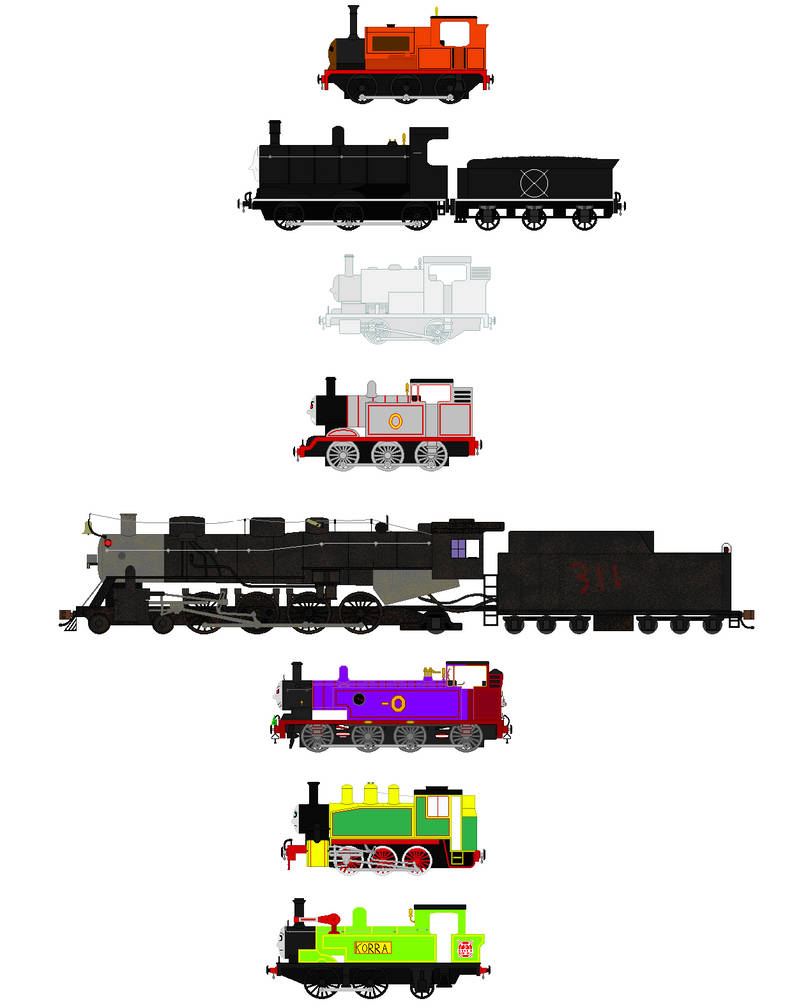 Ghost 311 Engine Ghost Engines of Sodor by Agent555 on DeviantArt