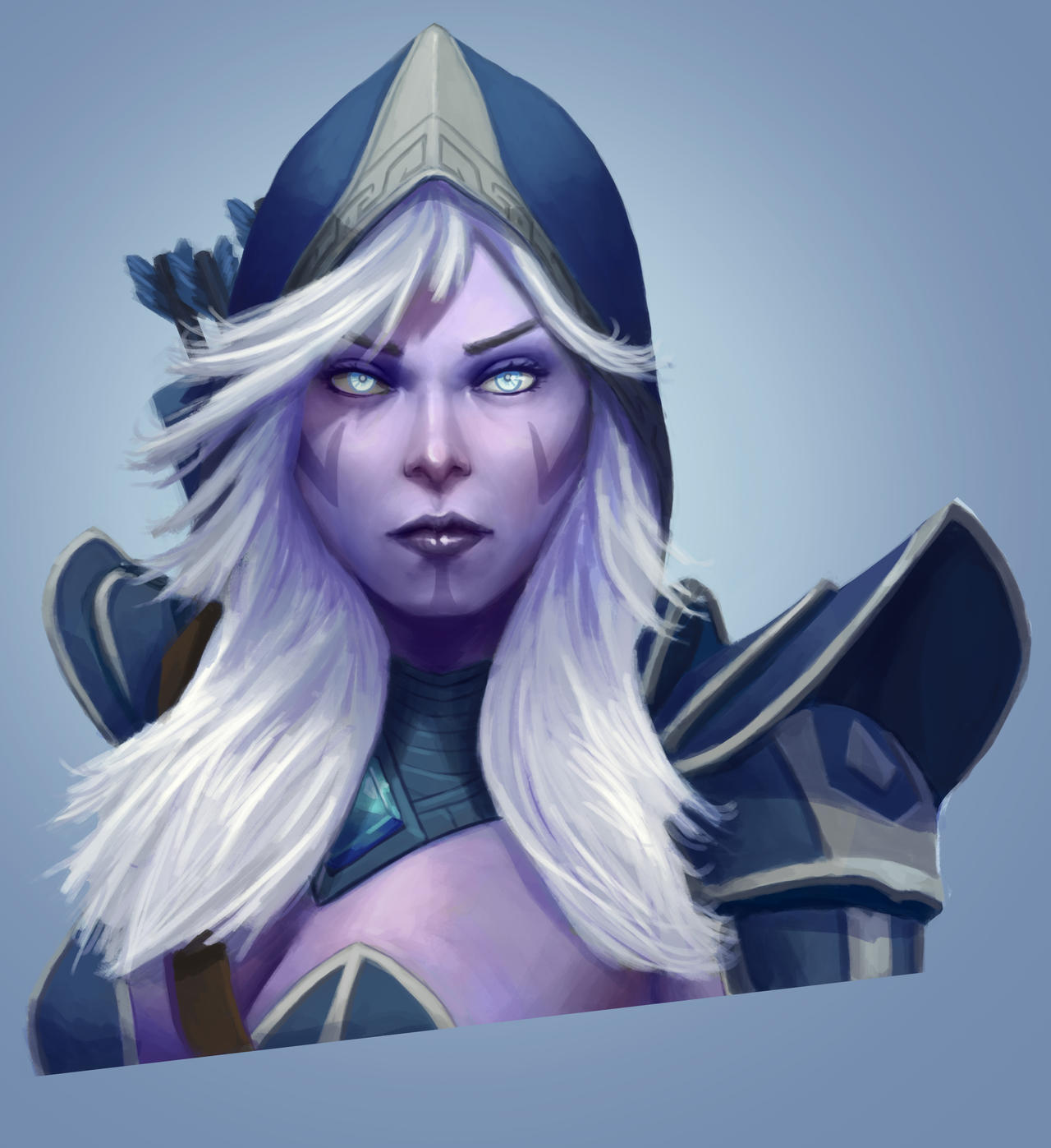 Dota 2 - Drow Ranger by Johnjason650 on DeviantArt