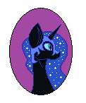 Nightmare Moon pixel art (2018) (nf2u) by IrisBlue16