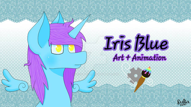 Iris Blue Banner (2017)