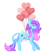 Valentine's Day Pixel (2023) by IrisBlue16