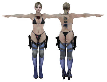 jill valentine bikini mod