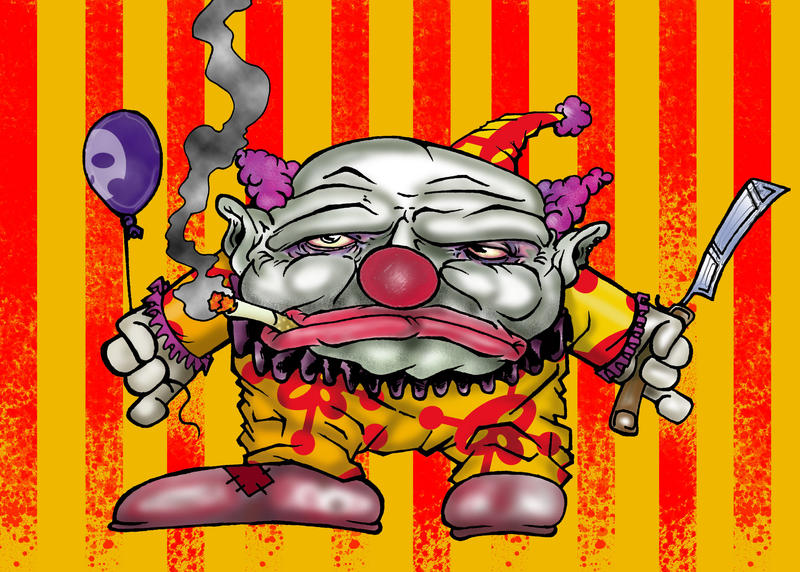 Sad Clowder Sad Clown by ckirkillustr8 on DeviantArt