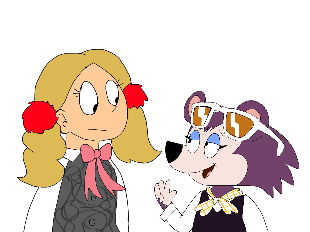 Mrs. Noodle (Kristin Chenoweth) Meets Label Able by ElijahtainoCintron ...