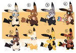 Pikachu Adopts (1/8 OPEN) by AltheaologyAdopts