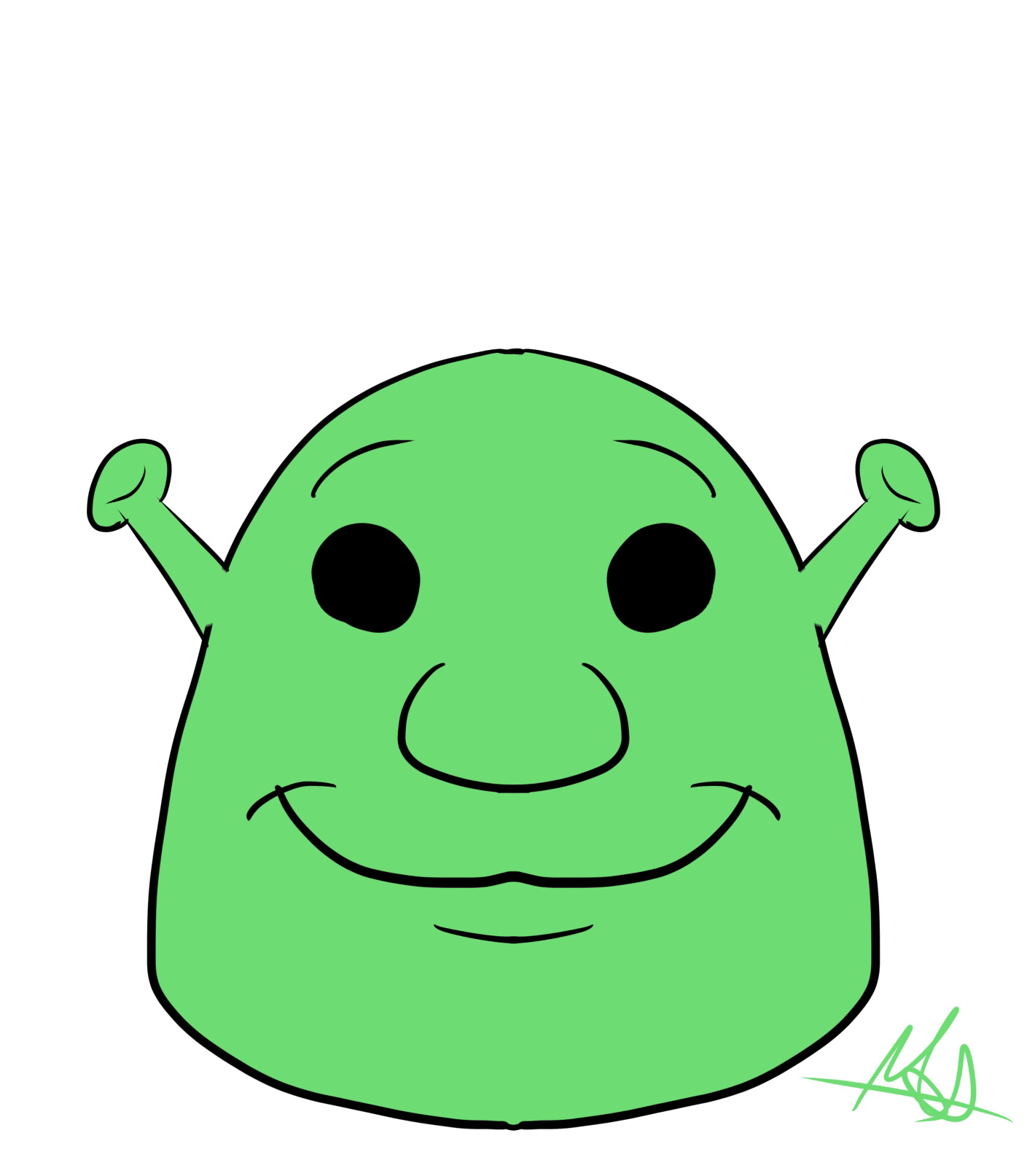 Shrek squishmallow by monsterousstudios on DeviantArt