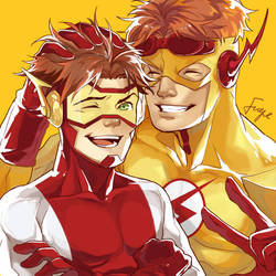 Wally and bart(YJ)