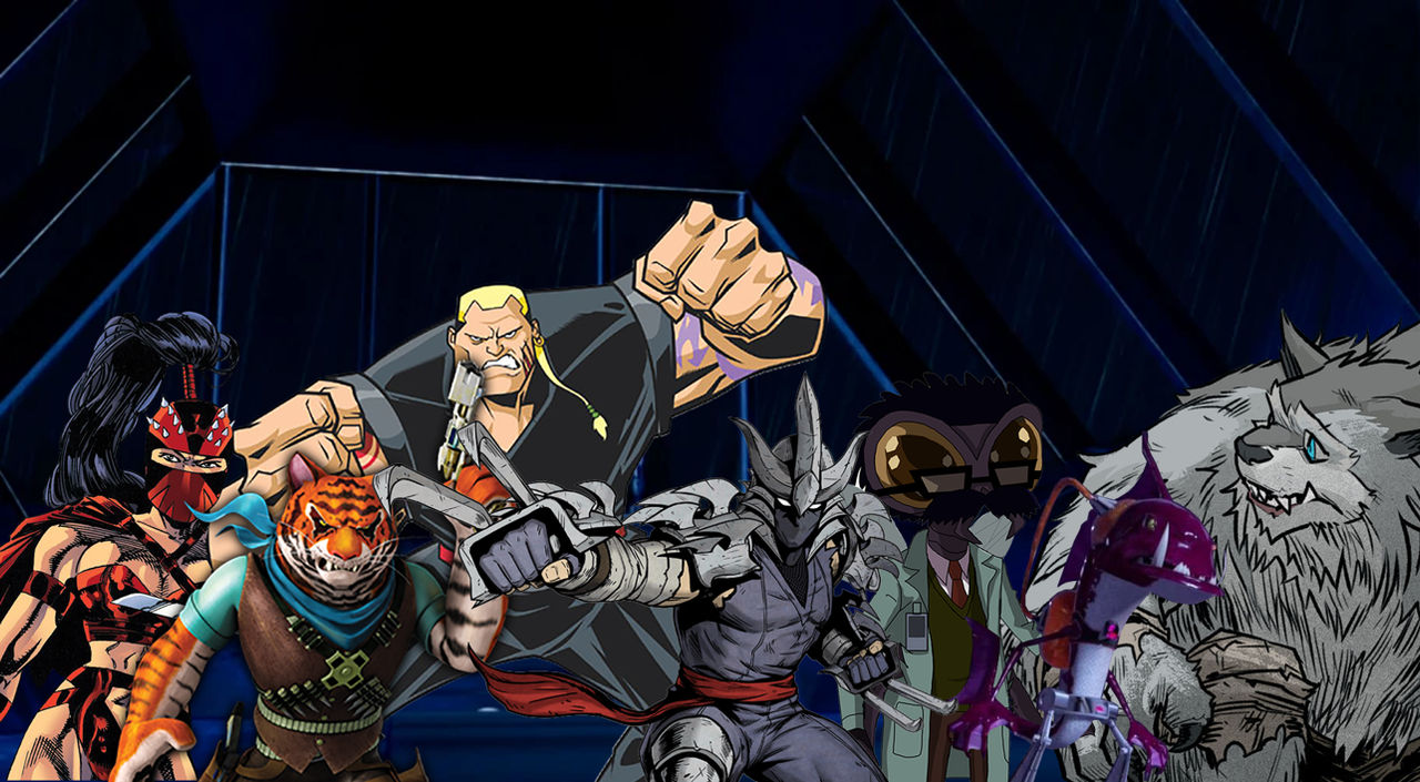 TMNT - Villains by Background-Conquerer on DeviantArt