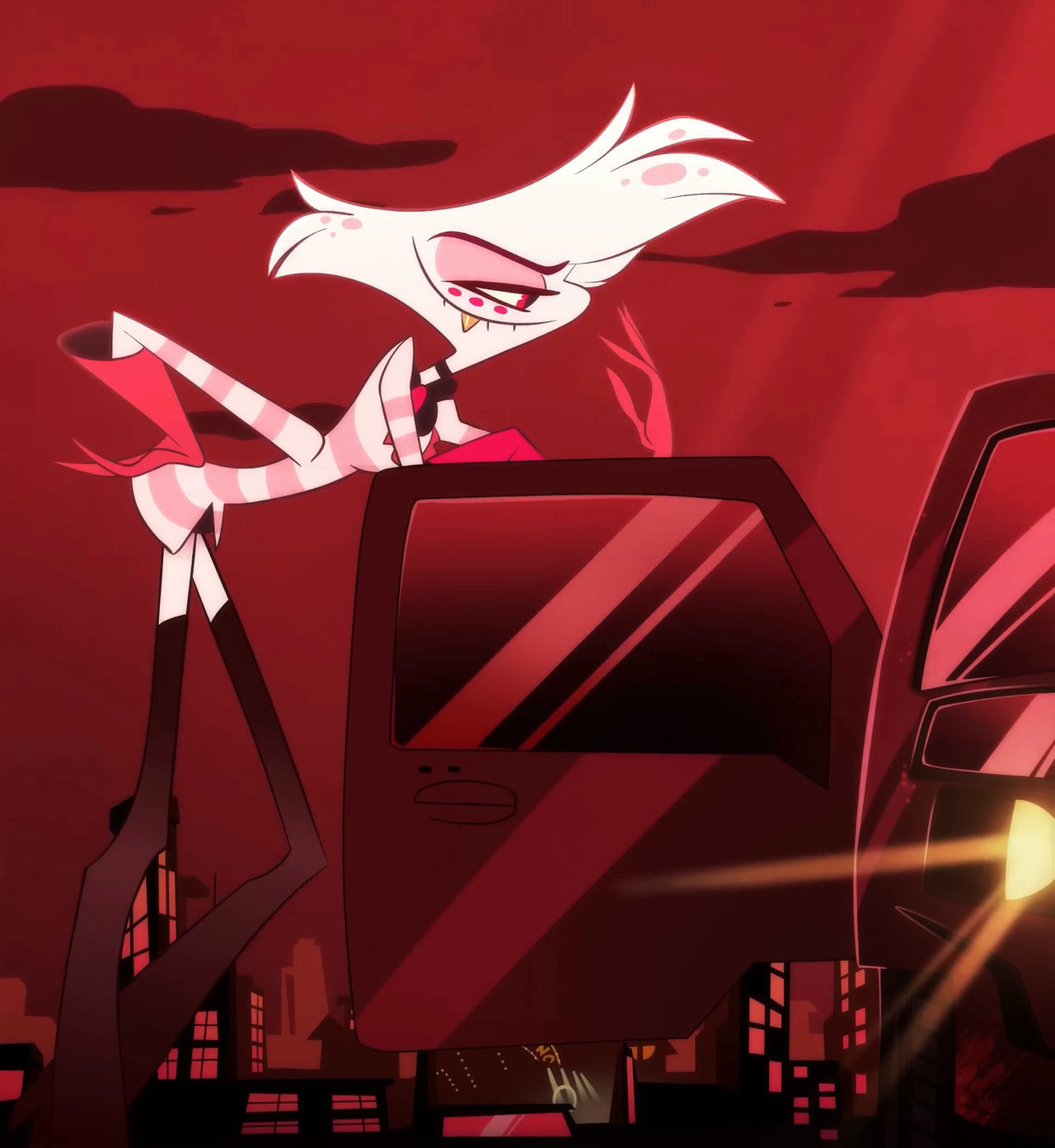 Angel Dust Performance Angel Dust First Appearance by Background-Conquerer on DeviantArt