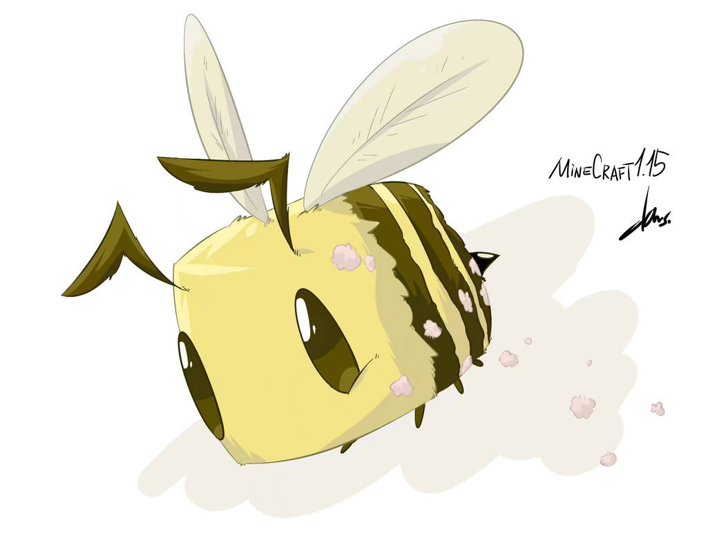 Minecraft Bee Deviantart bee of Minecraft by SoulTalon on DeviantArt