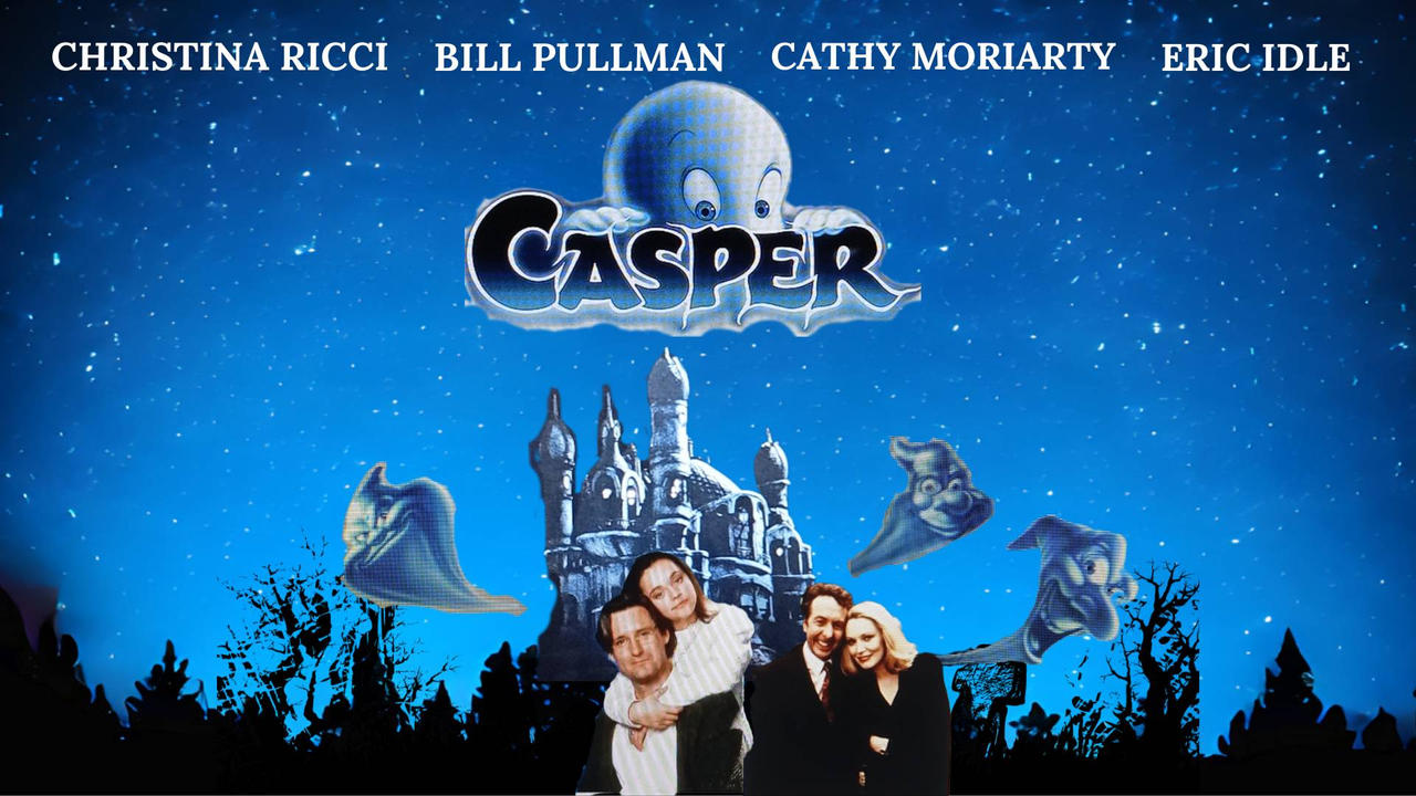 Casper Cast Rugg Casper (1995) Movie Poster by FantasiaBriscoe on DeviantArt