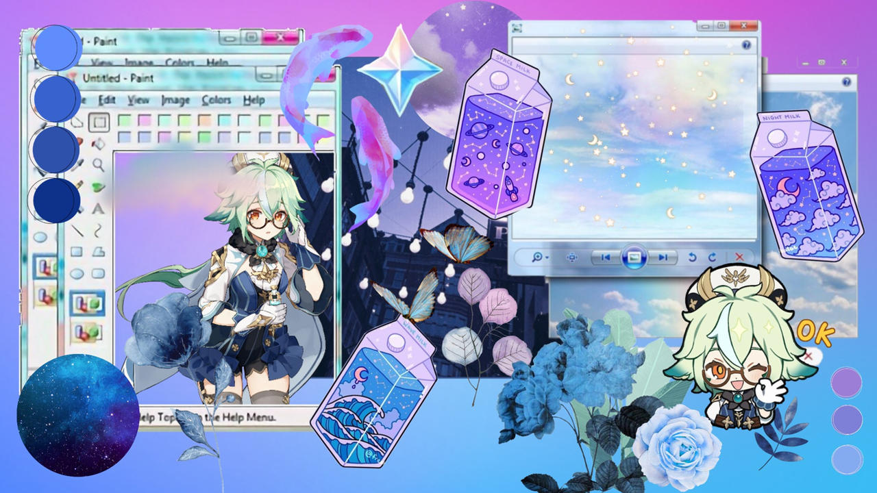 Sucrose, Genshin Impact Aesthetic Wallpaper. by NiniCici on DeviantArt