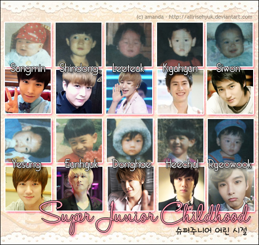 Super Junior Childhood