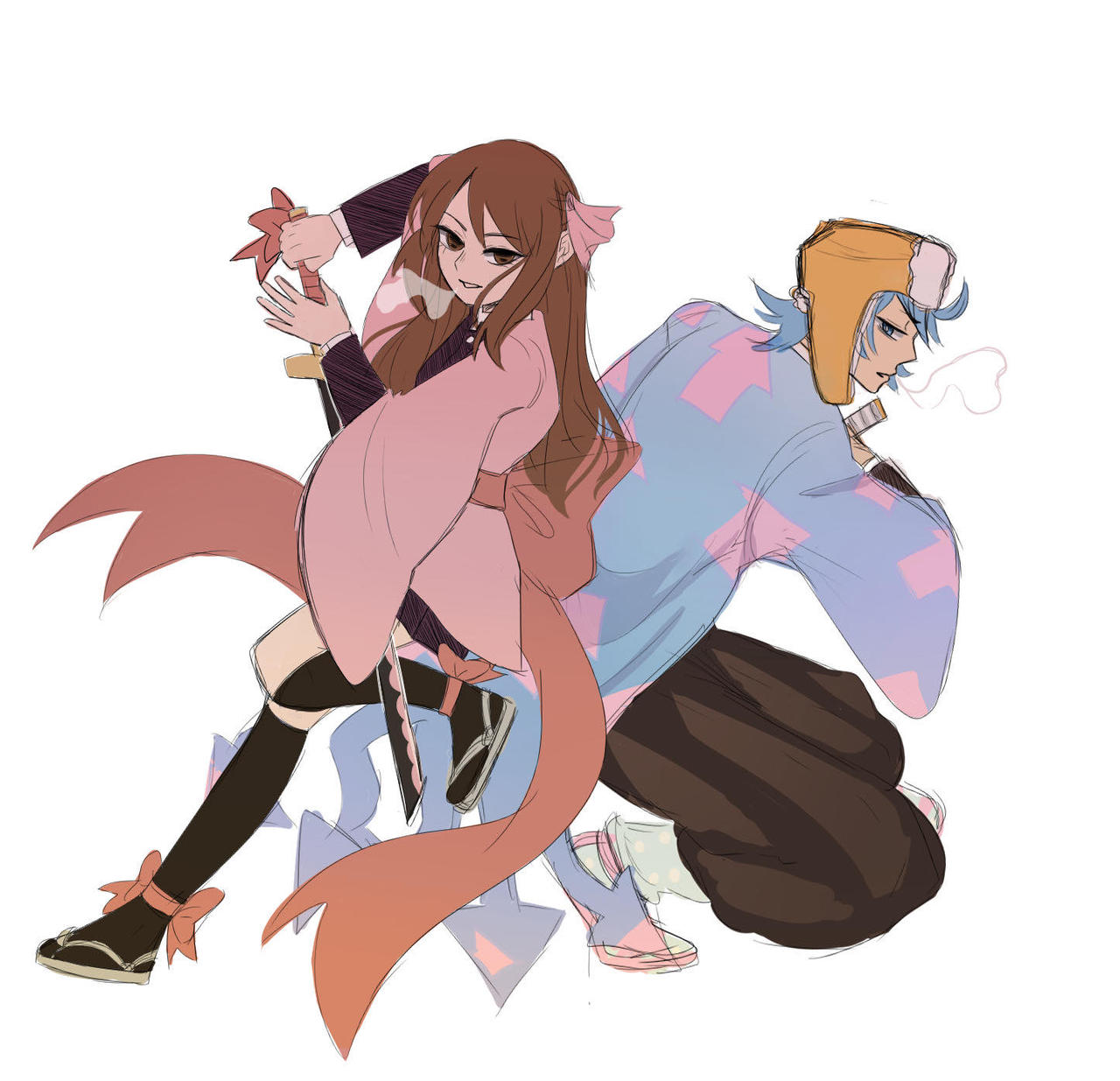 Daidus Daidus and Emirichu demon slayer personas by Skylar-Kohai on DeviantArt