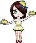 Taco Girl Pixel by Sexy-Taco